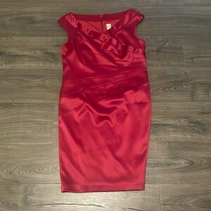Women’s Sangria Dress, Red Size 12